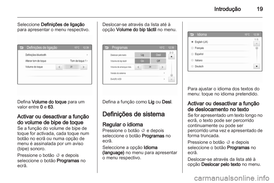 OPEL ADAM 2013  Manual de Informação e Lazer (in Portugal) (in Portugues) 