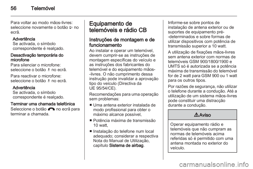 OPEL ADAM 2013  Manual de Informação e Lazer (in Portugal) (in Portugues) 