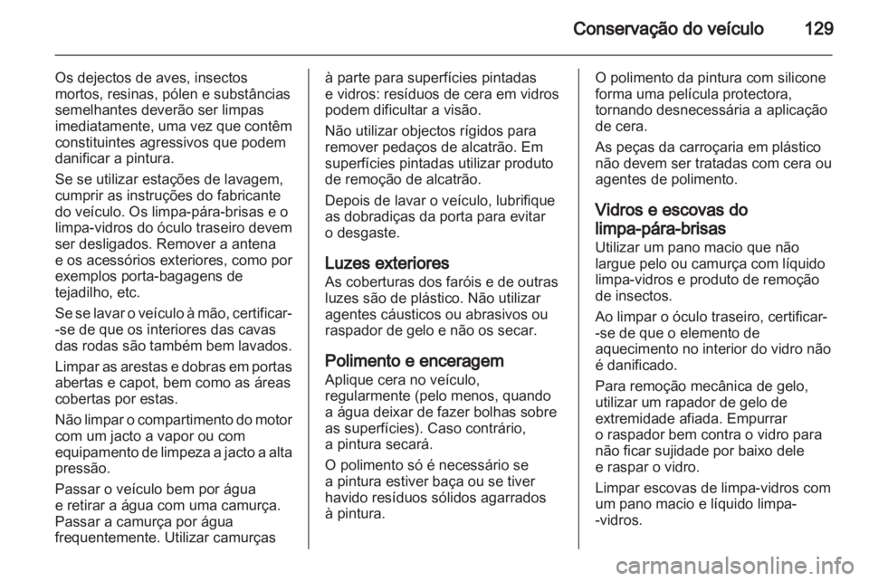 OPEL AGILA 2011 Manual de Instruções (in Portugues) OPEL AGILA 2011 Manual de Instruções (in Portugues)