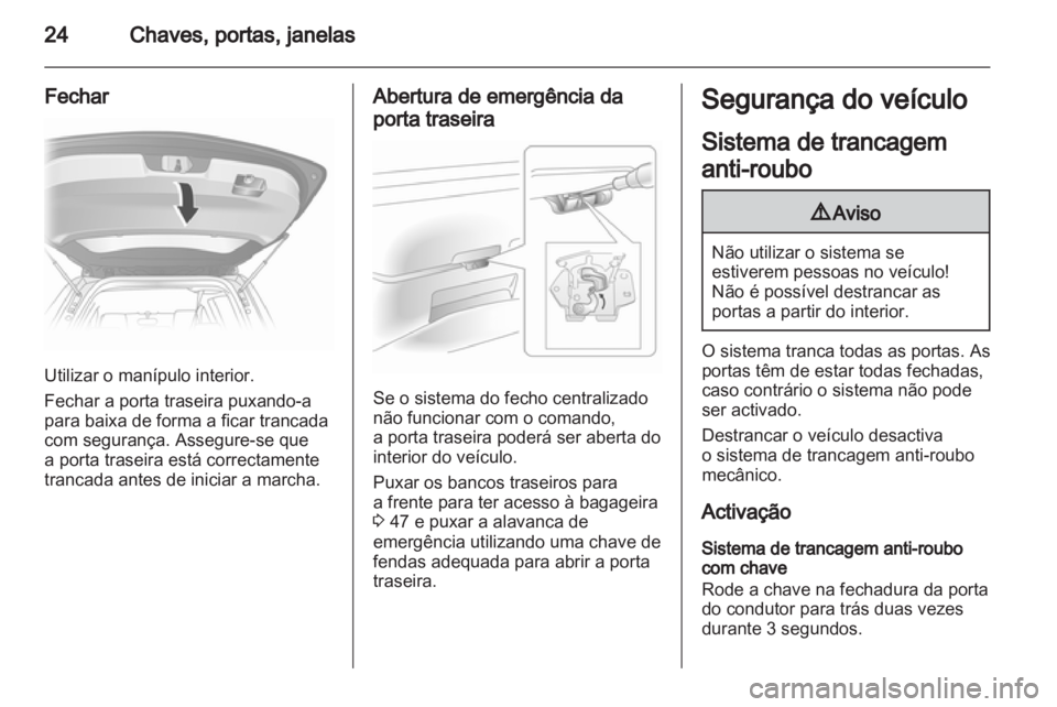 OPEL AGILA 2011  Manual de Instruções (in Portugues) 