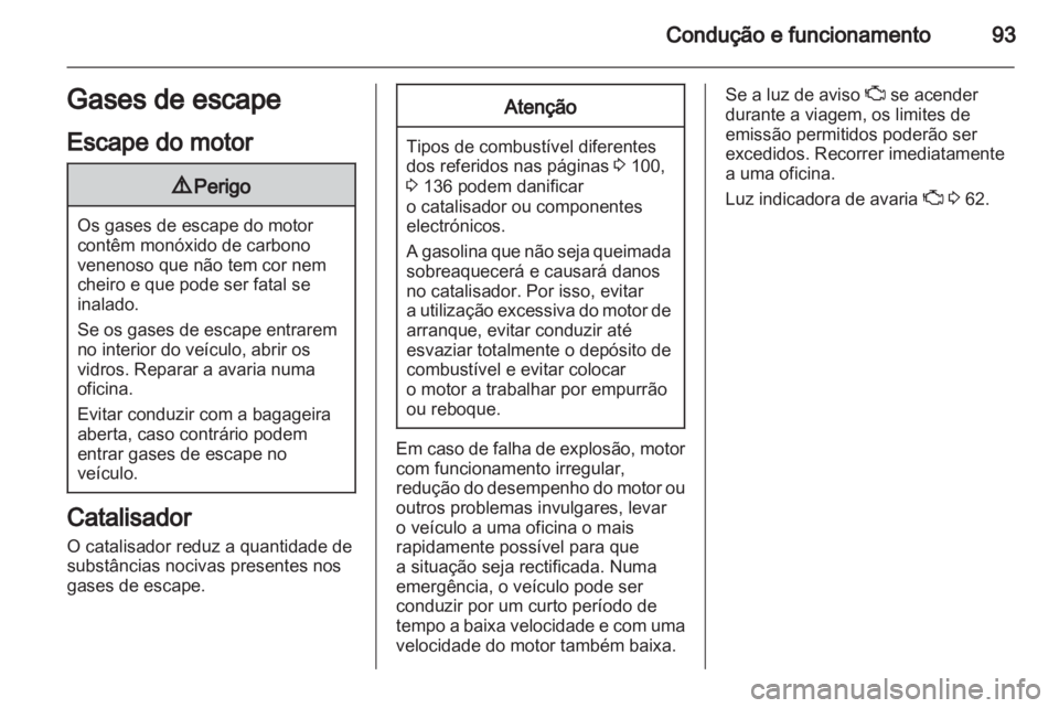 OPEL AGILA 2011  Manual de Instruções (in Portugues) 