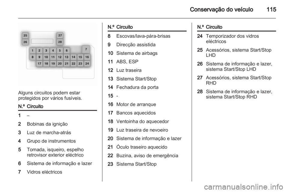 OPEL AGILA 2012  Manual de Instruções (in Portugues) 