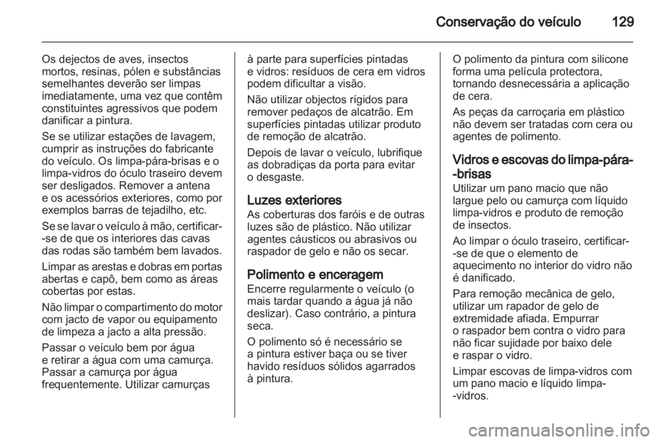 OPEL AGILA 2012  Manual de Instruções (in Portugues) 