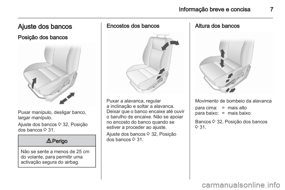 OPEL AGILA 2012  Manual de Instruções (in Portugues) 