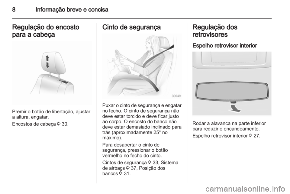 OPEL AGILA 2012  Manual de Instruções (in Portugues) 