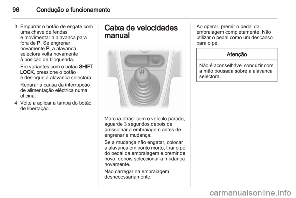 OPEL AGILA 2012 Manual de Instruções (in Portugues) OPEL AGILA 2012 Manual de Instruções (in Portugues)