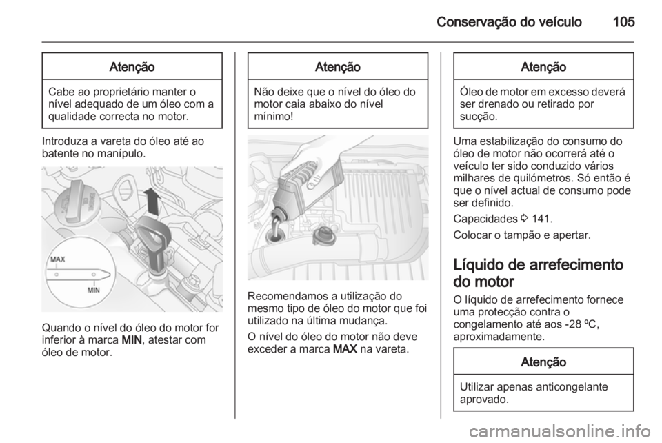 OPEL AGILA 2012.5  Manual de Instruções (in Portugues) 