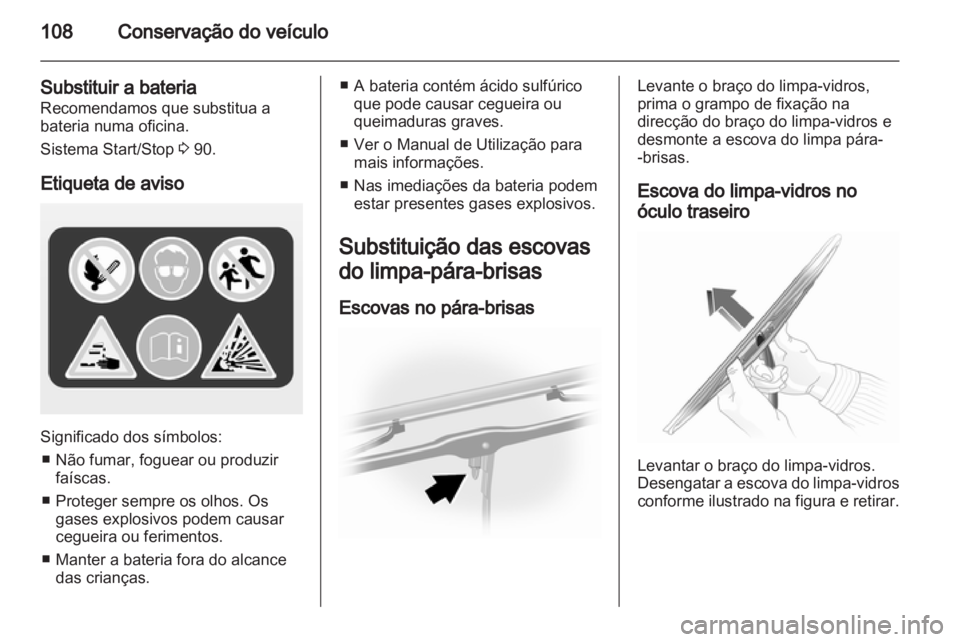 OPEL AGILA 2012.5  Manual de Instruções (in Portugues) 
