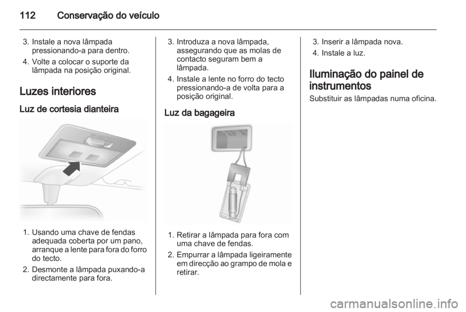 OPEL AGILA 2012.5  Manual de Instruções (in Portugues) 