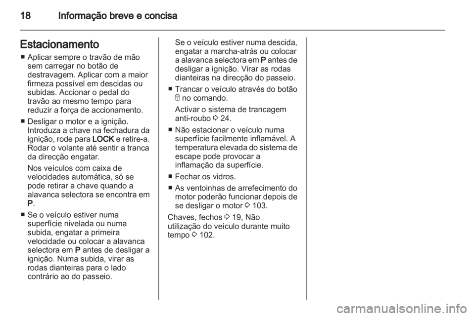 OPEL AGILA 2012.5  Manual de Instruções (in Portugues) 