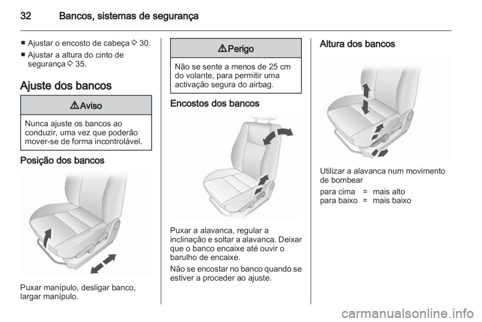 OPEL AGILA 2012.5  Manual de Instruções (in Portugues) 