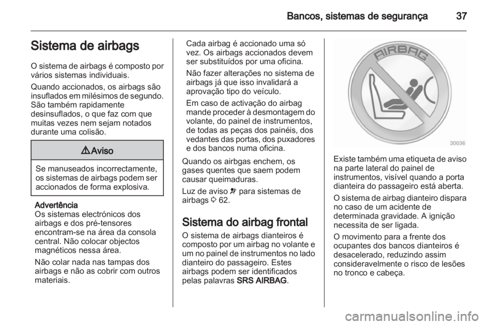 OPEL AGILA 2012.5  Manual de Instruções (in Portugues) 
