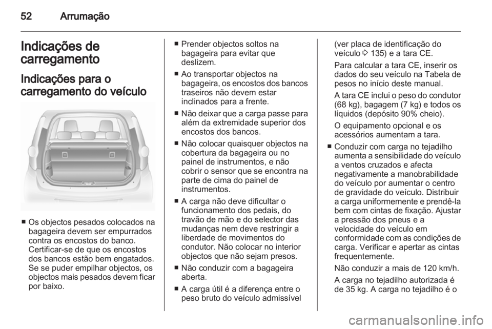OPEL AGILA 2012.5  Manual de Instruções (in Portugues) 