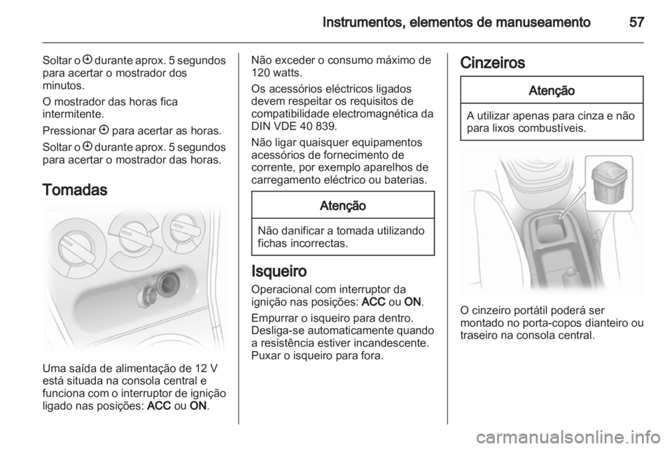 OPEL AGILA 2012.5  Manual de Instruções (in Portugues) 