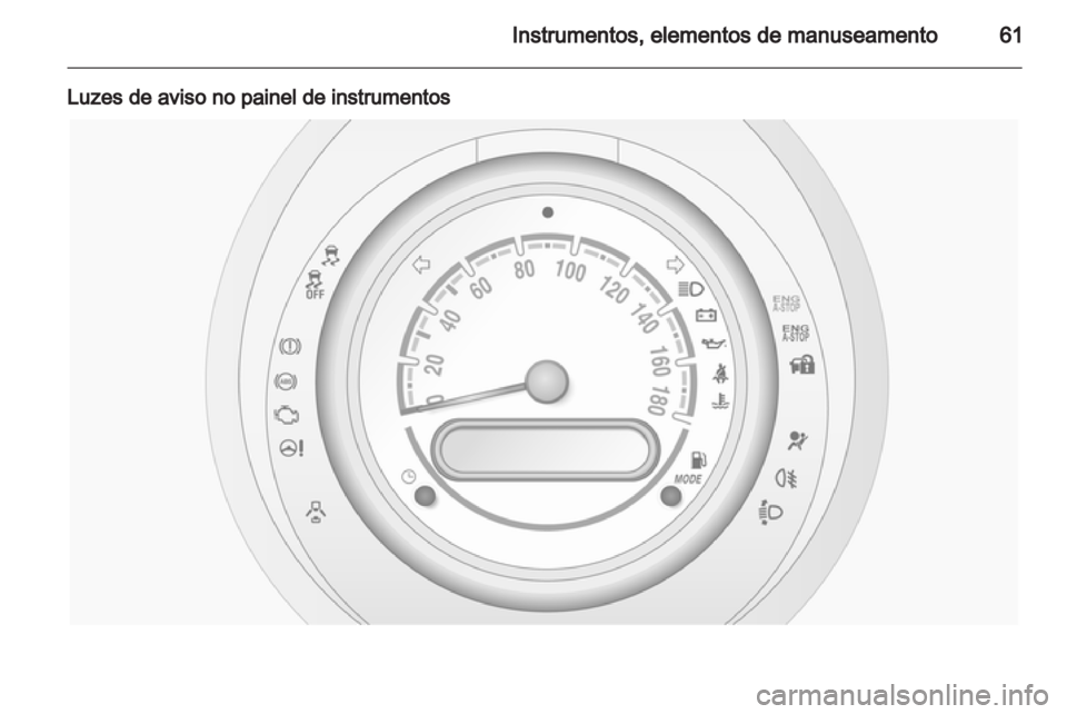 OPEL AGILA 2012.5 Manual de Instruções (in Portugues) OPEL AGILA 2012.5 Manual de Instruções (in Portugues)