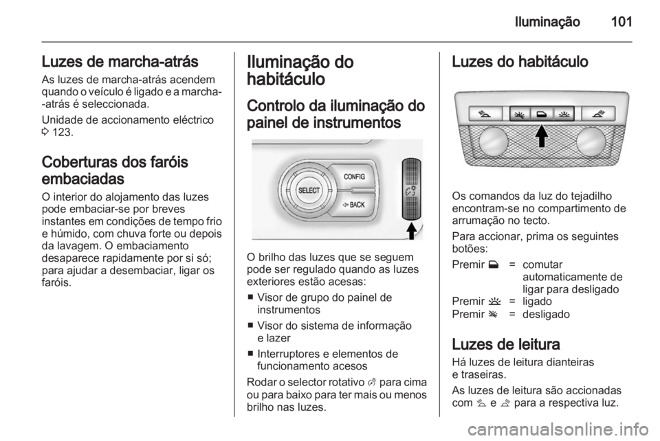OPEL AMPERA 2012 Manual de Instruções (in Portugues) OPEL AMPERA 2012 Manual de Instruções (in Portugues)
