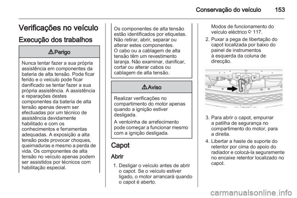 OPEL AMPERA 2012 Manual de Instruções (in Portugues) OPEL AMPERA 2012 Manual de Instruções (in Portugues)