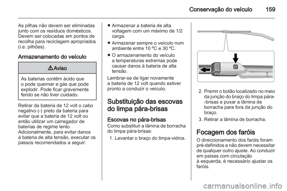 OPEL AMPERA 2012 Manual de Instruções (in Portugues) OPEL AMPERA 2012 Manual de Instruções (in Portugues)