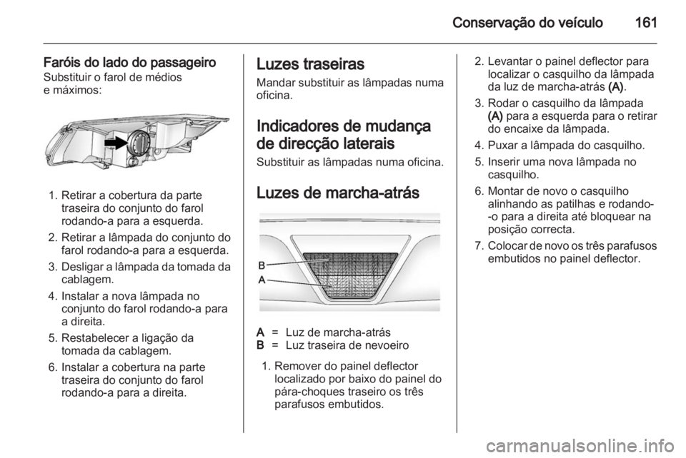 OPEL AMPERA 2012 Manual de Instruções (in Portugues) OPEL AMPERA 2012 Manual de Instruções (in Portugues)