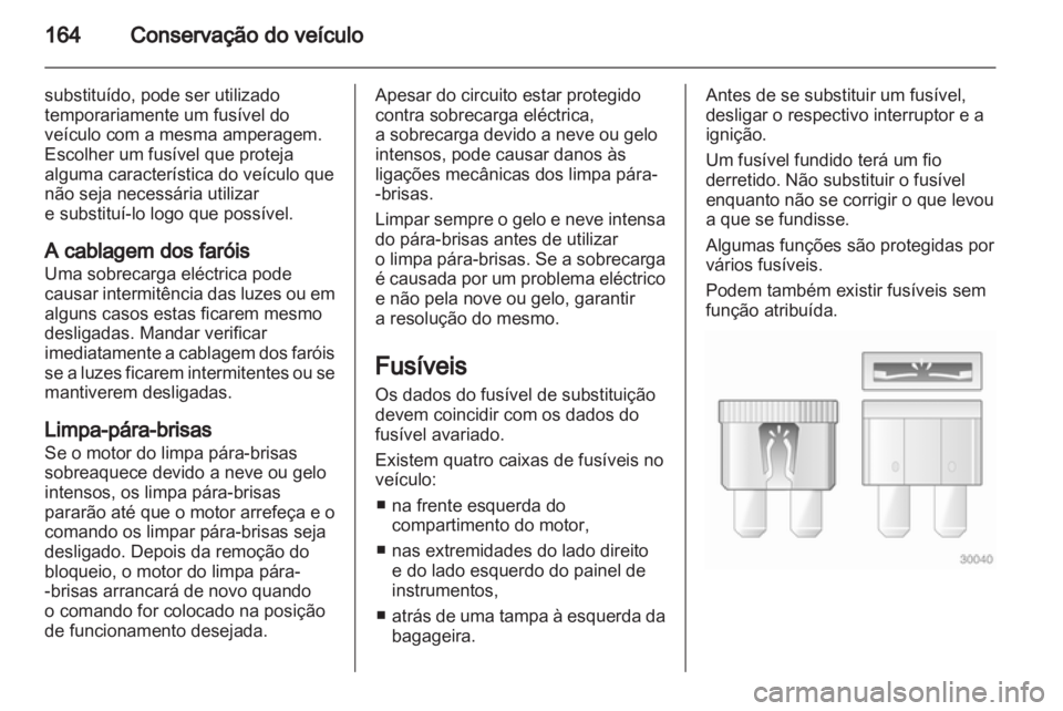 OPEL AMPERA 2012 Manual de Instruções (in Portugues) OPEL AMPERA 2012 Manual de Instruções (in Portugues)