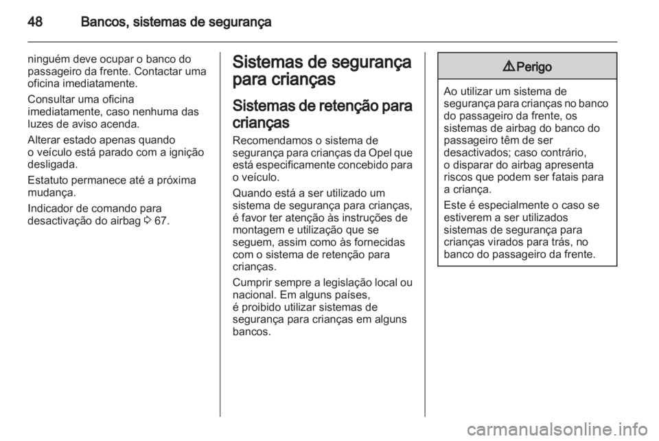 OPEL AMPERA 2012 Manual de Instruções (in Portugues) OPEL AMPERA 2012 Manual de Instruções (in Portugues)