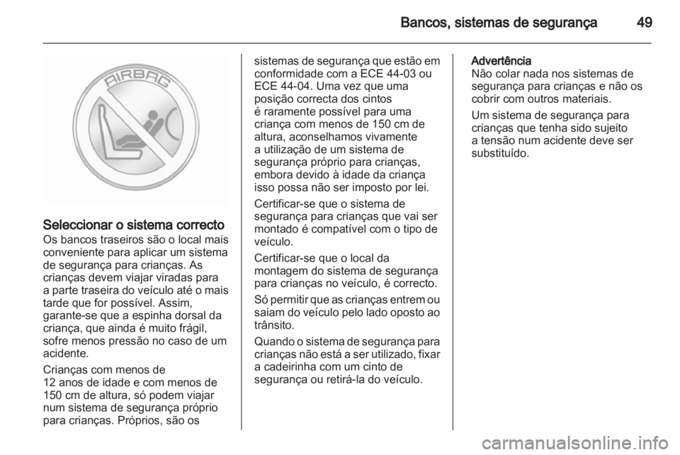 OPEL AMPERA 2012 Manual de Instruções (in Portugues) OPEL AMPERA 2012 Manual de Instruções (in Portugues)