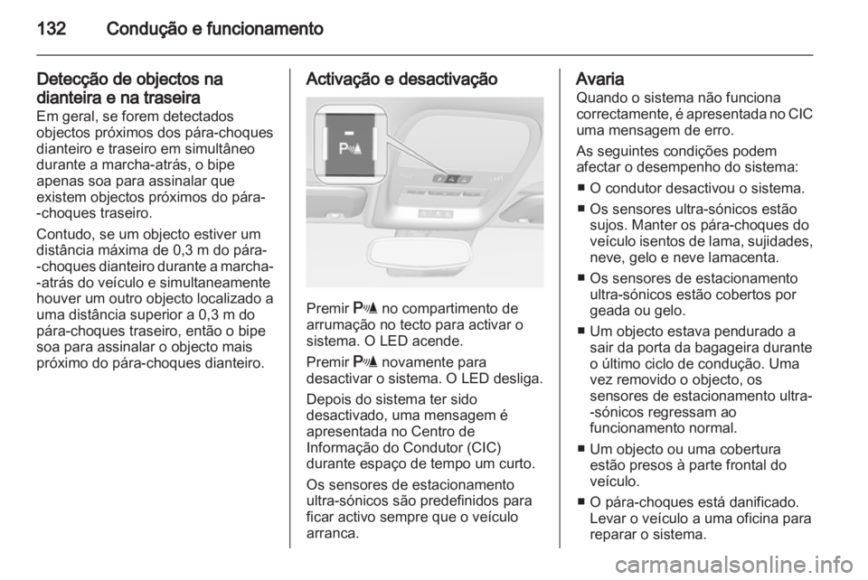 OPEL AMPERA 2012.5  Manual de Instruções (in Portugues) 