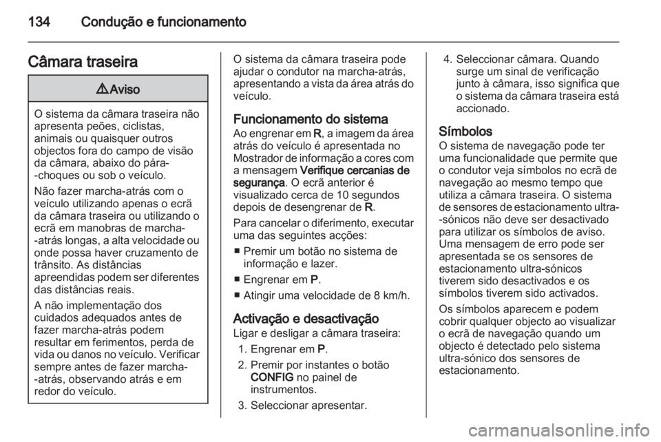 OPEL AMPERA 2012.5  Manual de Instruções (in Portugues) 