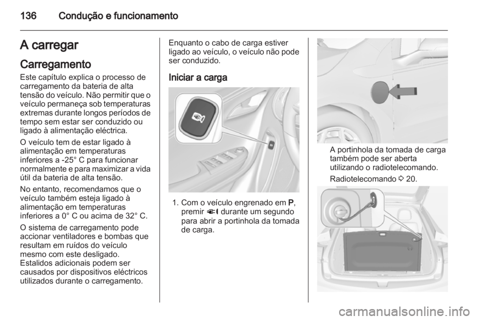 OPEL AMPERA 2012.5  Manual de Instruções (in Portugues) 