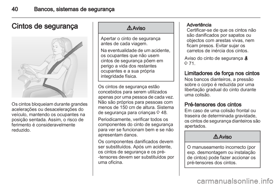 OPEL AMPERA 2012.5 Manual de Instruções (in Portugues) OPEL AMPERA 2012.5 Manual de Instruções (in Portugues)