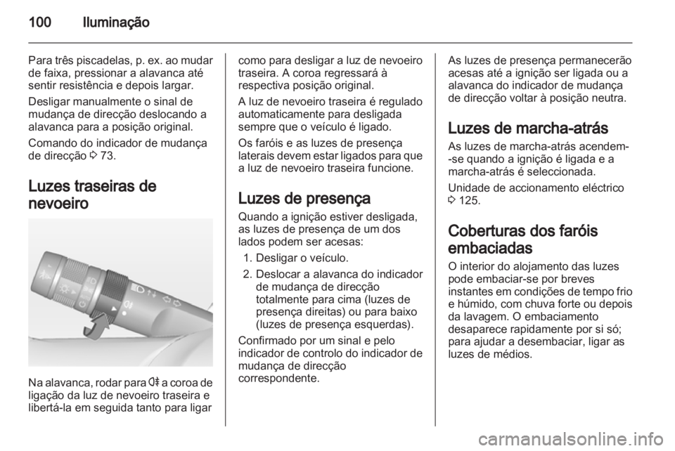 OPEL AMPERA 2013 Manual de Instruções (in Portugues) OPEL AMPERA 2013 Manual de Instruções (in Portugues)