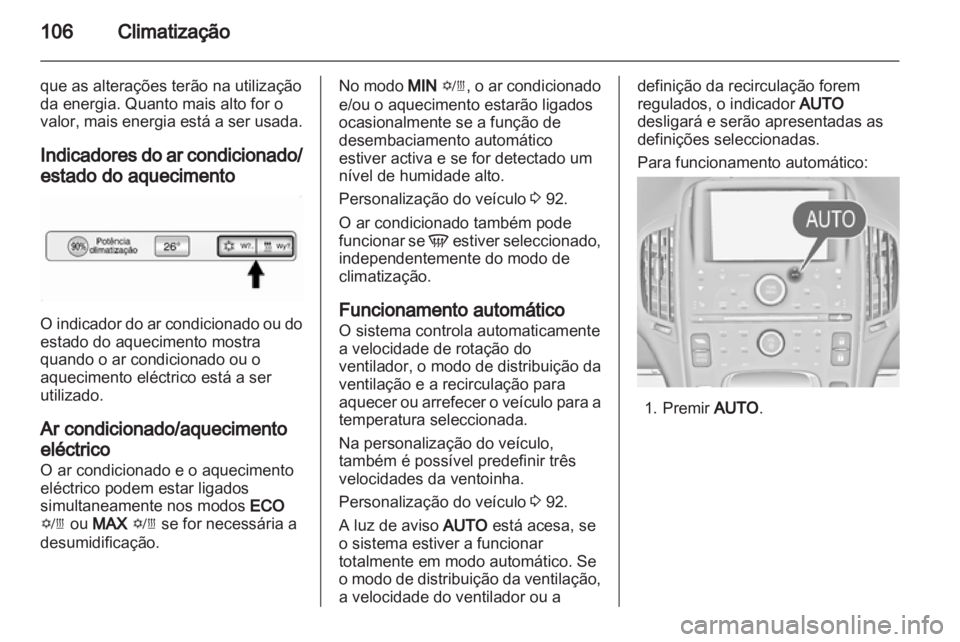 OPEL AMPERA 2013 Manual de Instruções (in Portugues) OPEL AMPERA 2013 Manual de Instruções (in Portugues)