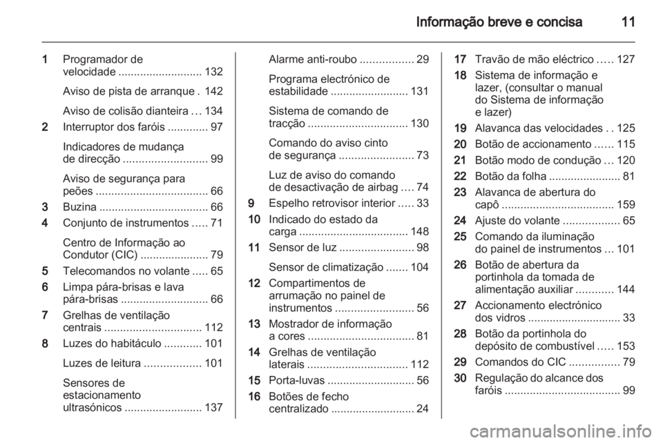 OPEL AMPERA 2013 Manual de Instruções (in Portugues) OPEL AMPERA 2013 Manual de Instruções (in Portugues)
