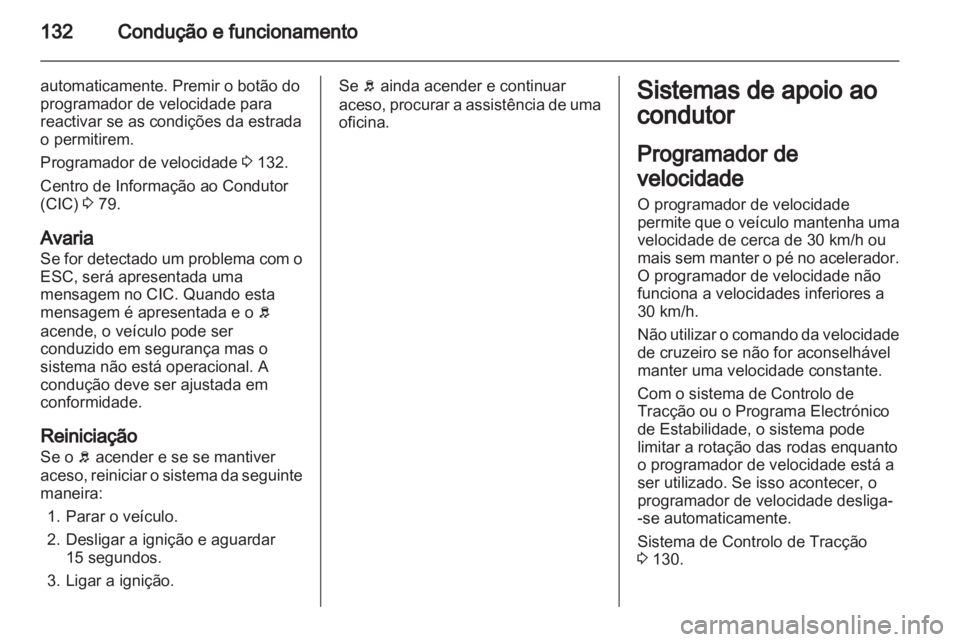 OPEL AMPERA 2013 Manual de Instruções (in Portugues) OPEL AMPERA 2013 Manual de Instruções (in Portugues)