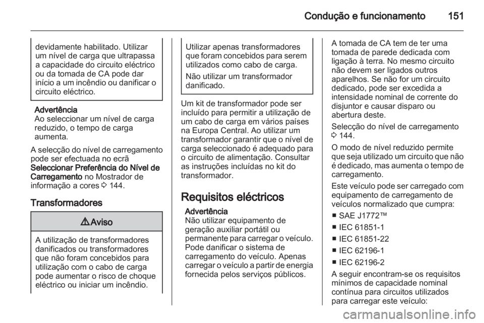 OPEL AMPERA 2013 Manual de Instruções (in Portugues) OPEL AMPERA 2013 Manual de Instruções (in Portugues)