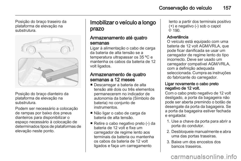 OPEL AMPERA 2013 Manual de Instruções (in Portugues) OPEL AMPERA 2013 Manual de Instruções (in Portugues)