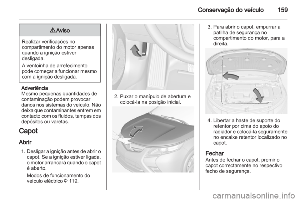 OPEL AMPERA 2013 Manual de Instruções (in Portugues) OPEL AMPERA 2013 Manual de Instruções (in Portugues)