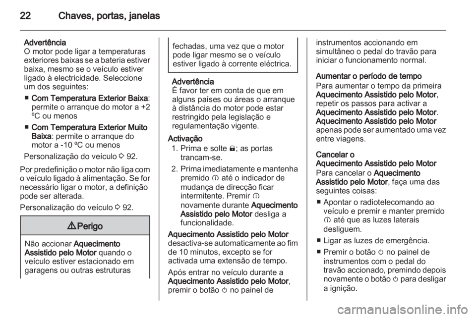 OPEL AMPERA 2013  Manual de Instruções (in Portugues) 