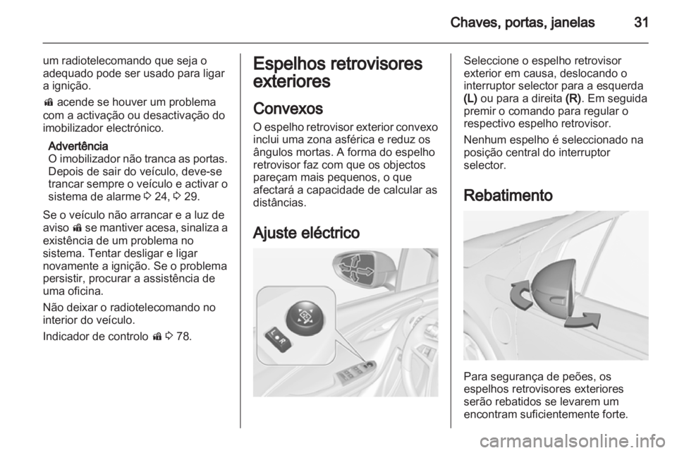 OPEL AMPERA 2013  Manual de Instruções (in Portugues) 