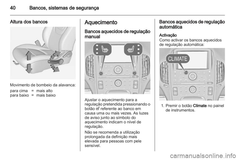 OPEL AMPERA 2013  Manual de Instruções (in Portugues) 