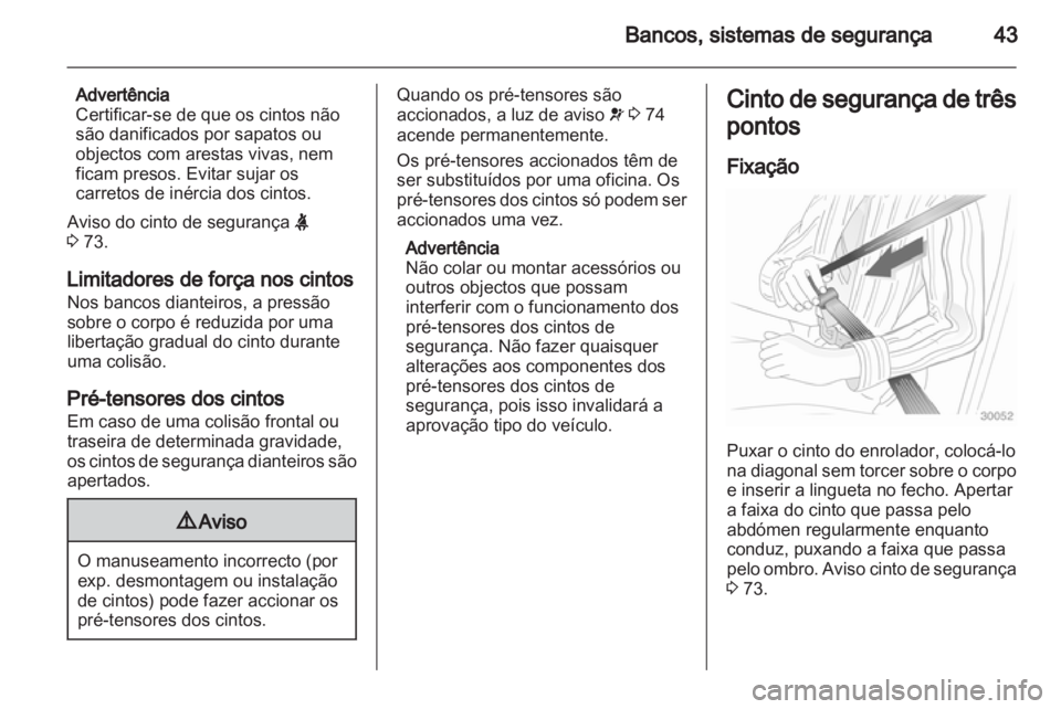 OPEL AMPERA 2013  Manual de Instruções (in Portugues) 