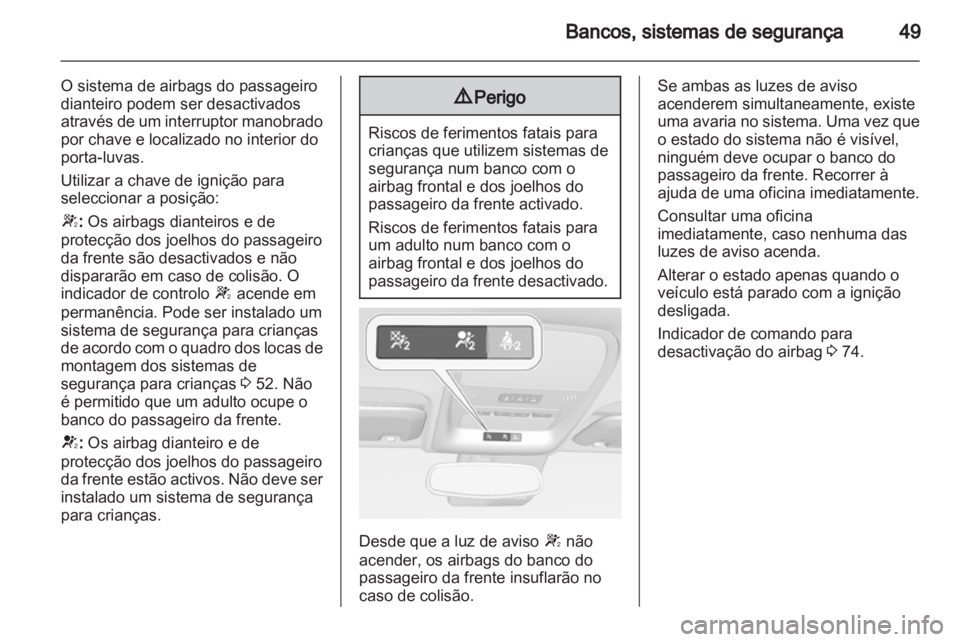 OPEL AMPERA 2013 Manual de Instruções (in Portugues) OPEL AMPERA 2013 Manual de Instruções (in Portugues)
