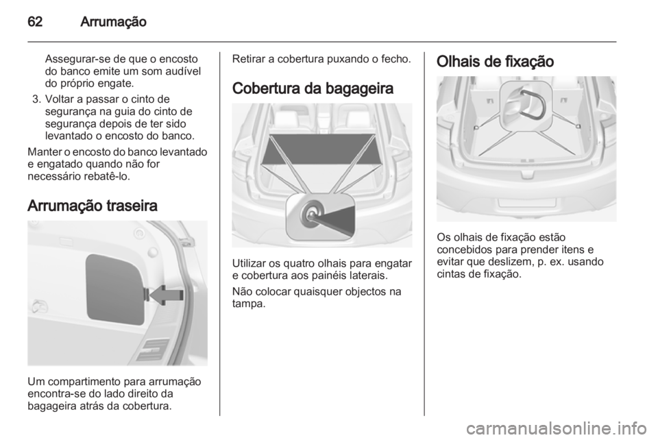 OPEL AMPERA 2013  Manual de Instruções (in Portugues) 