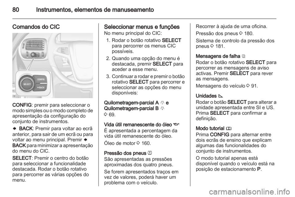 OPEL AMPERA 2013 Manual de Instruções (in Portugues) OPEL AMPERA 2013 Manual de Instruções (in Portugues)