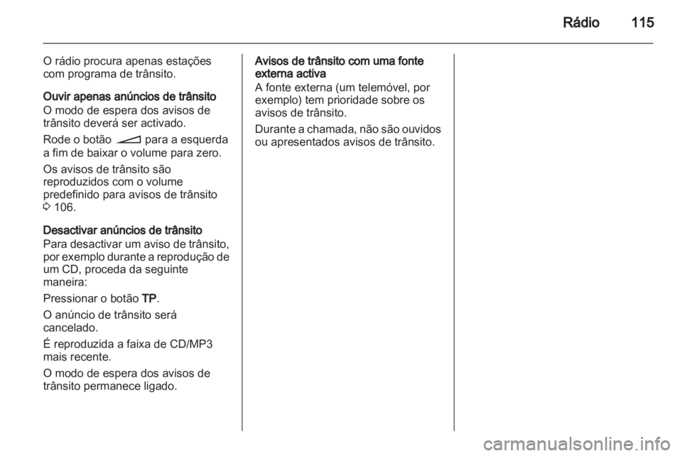 OPEL ANTARA 2012 Manual de Informação e Lazer (in Portugues) OPEL ANTARA 2012 Manual de Informação e Lazer (in Portugues)
