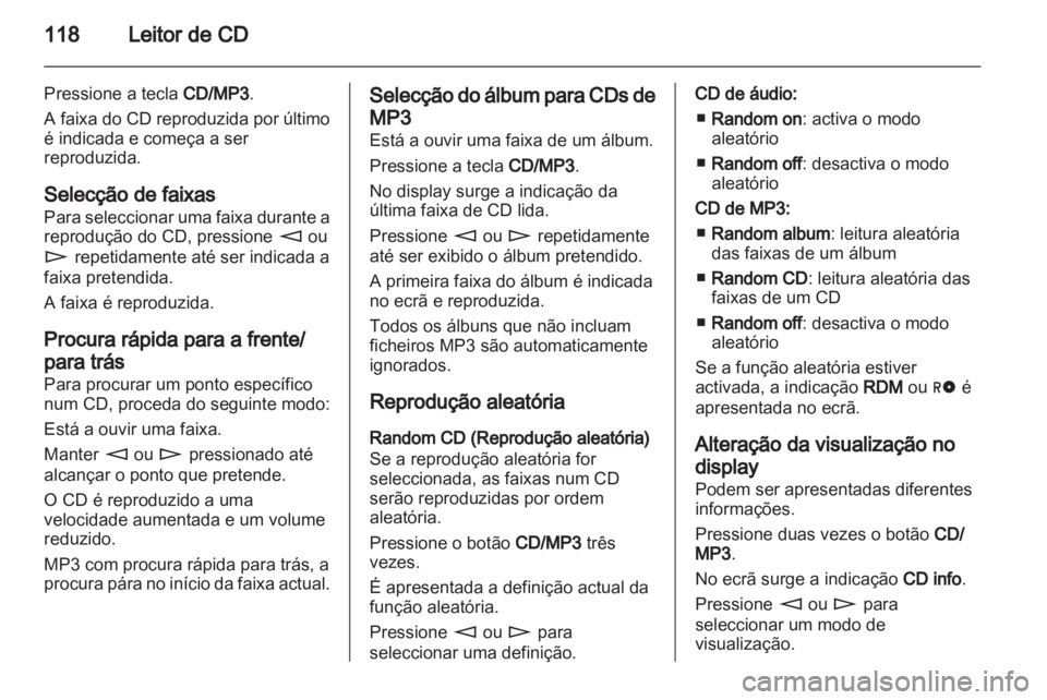OPEL ANTARA 2012 Manual de Informação e Lazer (in Portugues) OPEL ANTARA 2012 Manual de Informação e Lazer (in Portugues)
