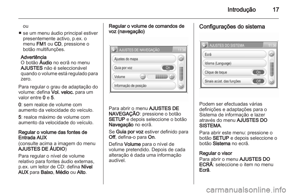 OPEL ANTARA 2012  Manual de Informação e Lazer (in Portugues) 