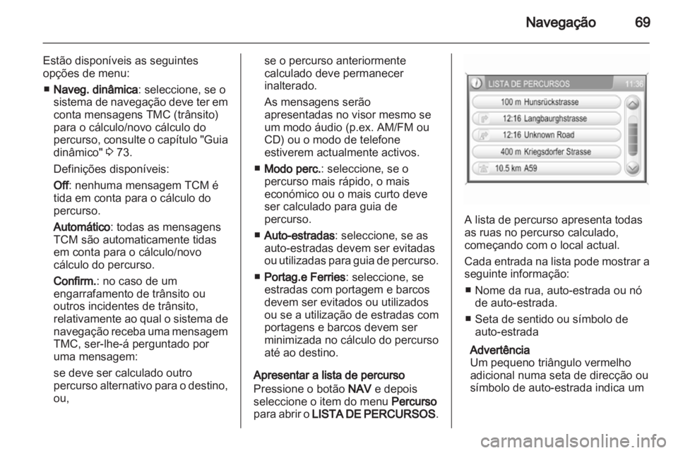 OPEL ANTARA 2012  Manual de Informação e Lazer (in Portugues) 