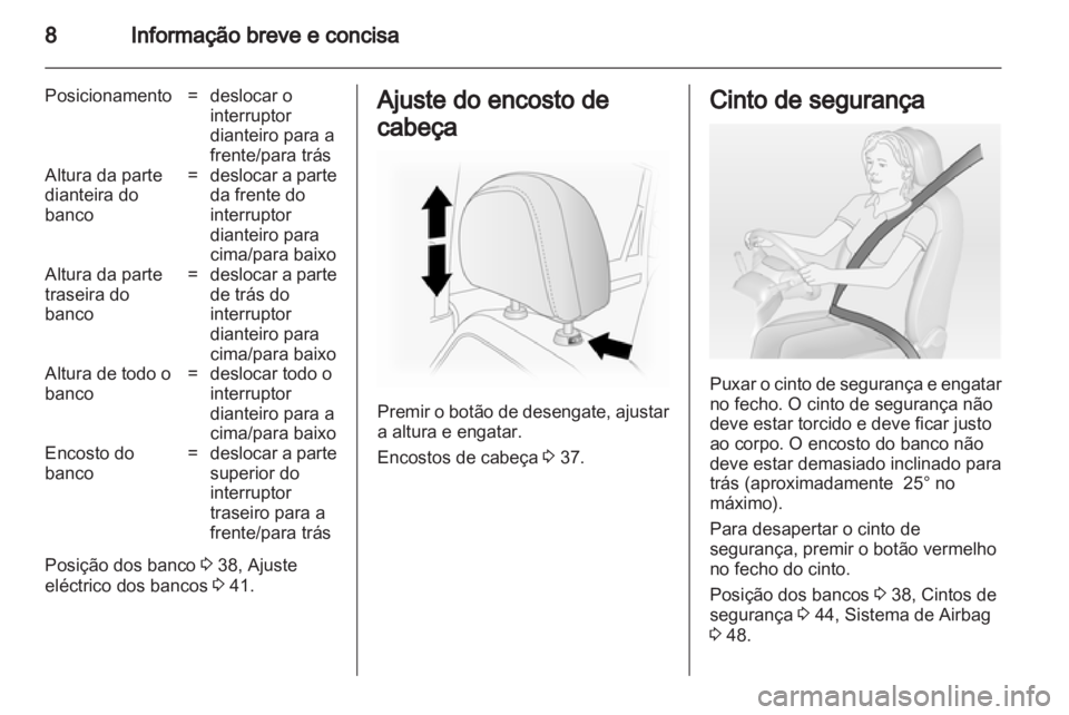 OPEL ANTARA 2012.5  Manual de Instruções (in Portugues) 