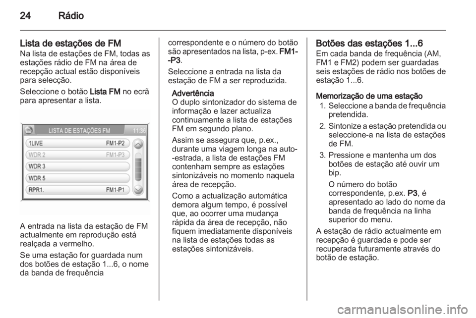 OPEL ANTARA 2013  Manual de Informação e Lazer (in Portugues) 